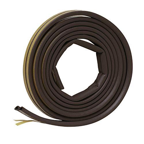 Frost King P D-Section Rubber Self-Stick Weatherseal Tape, 5/16" W, 1/4" T, 17 ft L, Brown Frost King P D-Section Rubber Self-Stick Weatherseal Tape, 5/16" W, 1/4" T, 17 ft L, Brown