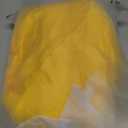 MUNAFIE Belly Dance Skirt Satin Split Side Long Skirts for Women (Yellow)