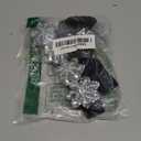 Black Stretch Belt Rhinestone Skinny Belts Crystal Waist Belt Cinch Belt for Women and Girls (X-Large)