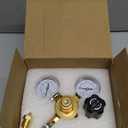 CO2 Argon Regulator Gauges Gas Welding, 0-4500PSI Argon Gas Regulator for Mig Tig Weld, CGA580 Inlet Connection