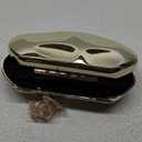 Acrylic Clutch Purse for Women Evening Bag, Irregular Shell Acrylic Purse Box Clutch with Chain for Party Wedding Prom (Gold)