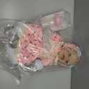 CHAREX Realistic Reborn Baby Doll Girl 20 Inch Lifelike Real Life Handmade Newborn Toddler, Soft Cuddly Weighted for Pretend & Creative Playtime, with Blond Hair Accessories Gift Set for Kids Age 3+