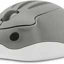 Wireless Mouse Bluetooth Cute Hamster Shape Kawaii Fun Portable Silent Lightweight Quiet Cordless Gaming Mice for PC Laptop Computer Mac iPad Pro MacBook Pro/Air Kids Boys Girls Women Men Gift
