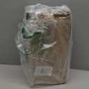 HelpX Floor Scrub Brush with Long Handle, 3 in 1 Scrape and HeavyDuty Stiff Bristle Floor Scrubber Brush with Squeegee and Tweezer for Cleaning Tile Wall Deck Bathroom Patio Garage Kitchen (White)