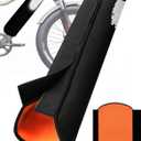 EBike Battery Cover, (11.8-15.8in circumference) Reflective Battery Protective E-Bike at Night, Bicycle Thermal Cover Waterproof Dustproof Bag