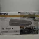 Broan-NuTone Glacier 36-Inch 490 MAX Blower CFM 1.0 Sones Stainless Range Hood
