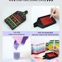 forever young Cozy Diamond Art Tray with Lid Bi-Tonal Christmas Diamond Painting Accessories & Storage Tool for 5D Diamond Art Beads, Cozy Winter Knit Christmas