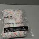 Soft Hypoallergenic Baby Head & Neck Support Organic Cotton Cover Machine Washable (Bambi Pink)