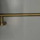 Brushed Gold Towel Bar, 24 Inch Bathroom Towel Rack (Total Length 26-Inch), Towel Holder Wall Mounted, Thicken SUS304 Stainless Steel Towel Rod Modern Home Decor