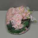 Fake Hanging Flowers - 12 Pieces 3.75 Feet/Piece Artificial Wisteria Vine Ratta Hanging Garland Silk Flowers for Home Party Wedding Decor (Light Pink)