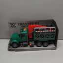 Large Dinosaur Transport Truck Toys for 3 4 5 6 7 8 Year Old Boys, Truck with Loading Crane,Lights and Sounds Vehicles Toy for Kids Childs Toddlers Christmas Birthday Gift