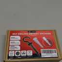 [Upgraded] 25 PCS Screw Hooks with Self-Drilling Drywall Anchors, Plastic Expansion Tubes Included, Heavy Duty Eye Hook, Screw in Hook for Hanging Plants, String Lights, Cup, Key