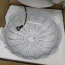 Plug in Pendant Light Hanging Lamp: Kitchen Pendant Lighting Clear Glass Pendant Light, Pendant Lights for Kitchen Island, Bedroom, Dining Room, Living Room, E26 No Bulb (Brown)