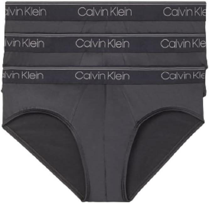 Calvin Klein Men's Micro Stretch 3-Pack Brief (Large)