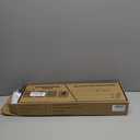 2 Pack Rerishom Door Security Bar, Door Stoppers Security bar,Heavy Duty Door Lock Security Door Jammer Door Stopper for Apartment, Hotel Room,Screen Door Hardware, Gate Lock Bar (White)