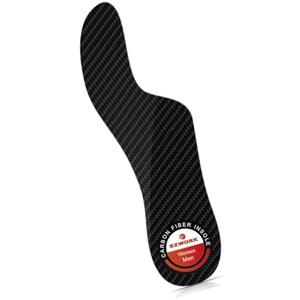 Morton's Extension Orthotic, Recovery Carbon Fiber Insole-Rigid Foot Support Shoe Inserts for Morton's Toe, Turf Toe, Hallux Limitus, Hallux Rigidus, Arthritis and Broken Big Toe-1 Pc Length 11.61"