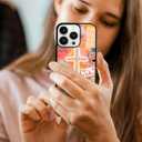 Classic Religious Sayings Christian Phone Case Fit for iPhone 14 Pro  TPU Orange Aesthetic Cross God Jesus Phone Cover Gift for Boy Girl Men Women