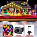 Christmas Pine Cones String Lights 110V Plug in 200 LED 131 FT C7 Fairy Twinkle String Lights 8 Modes Incandescent Light for Indoor Outdoor Wedding Party Christmas Decoration