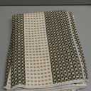 Sungea Green and White Striped Rug-2x3 Front Door Mat Outdoor, Washable Reversible Porch Rug Cotton Hand-Woven Spring Doormat, Foldable Layered Door Mats for Entryway/ Farmhouse