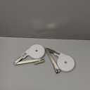 2 Pack Toy Box Hinges Soft Close Hinges for Wooden Box, Smooth Close Lid Support Kit, with Easy Installation Template, 105 Degree Open Angle (No Extra Hinges)