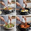 2 Pcs Wooden Spatula Set for Cooking, Flat Wooden Spatula, 13 Inches Natural Wooden Spatulas, Long Handle Flat Frying Spatulas, Cooking Utensils for Stir-Fry Pans, Non-Stick Pans, Cooking Pots