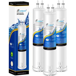 EXCELPURE EDR3RXD1 Compatible with Everydrop Filter 3, 4396841, 4396710, Kenmore 46-9083, 46-9030, 9030, 9083, KAD3RXD1, WHR3RXD1 Refrigerator Water Filter, 3PACK