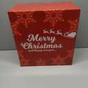 2 Pack 18" Lighted Large Artificial Poinsettias for Outdoors LED Poinsettia Flowers Artificial Faux Poinsettia Plants Poinsettia Christmas Decorations for Office Home Kitchen Decor (Red)