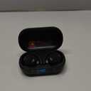 Wireless Earbuds Bluetooth Headphones 130Hrs Playtime with 2500mAh Wireless Charging Case LED Diaplay Hi-Fi Waterproof Over Ear Earphones for Sports Running Workout Gaming (Black)