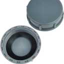 2 Pack Kitchen Sink Waste Pipe Blanking Cap Female Thread 56mm Pipe Cap G2 for Sealing Joints & Pipes End