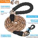 Beebiepet Heavy Duty Tactical Dog Harness for Medium Dogs, No Pull Adjustable Pet Harness Reflective Service Training Easy Control Pet Vest Military K9 Working Dog Harnesses- Medium, Desert Camo