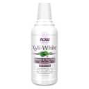NOW Solutions, Xyliwhite™ Mouthwash, Neem and Tea Tree Flavor, Naturally Freshens Breath, Cleanses Teeth and Gums, 16-Ounce