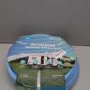 Fevone 50ft Lightweight Hybrid Polymer Garden Hose, Flexible Garden Hose, No Kinking Water Hose, 5/8 Inner Diameter Hose, 3/4 Brass Fittings