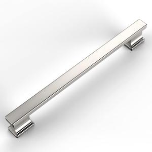 Amerdeco 10 Pack Brushed Satin Nickel Cabinet Pulls 7 Inch Hole Centers Kitchen Cabinet Handles Hardware Cabinet Kitchen Handles for Cabinets Cupboard Handles Drawer Pulls ZH00013
