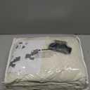 TAOCOCO Waterproof Recliner Cover, Oversized Recliner Covers for Large Chair with Pocket, Recliner Chair Covers with Double Straps Furniture Protector for Kids Pets (30'', Off White)