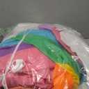 Christmas Inflatables Outdoor Decorations, 7.3FT Blow Up Yard Decorations Santa Elf Riding Unicorn with LED Lights for Lawn Garden Home Party Holiday Decor