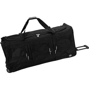 Rockland Rolling Duffel Bag, Black, 40"