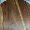 Acacia Wood Lazy Susan Wood Turntable Tray Cabinet Organizer, 18"
