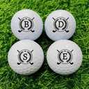 Golf Ball Stamp Personalized Custom Name Initial Letter Golf Balls Stamps Quick-Dry and Waterproof Golfing Marking Tool Ideal Gift for Golf Lovers Dad Husband