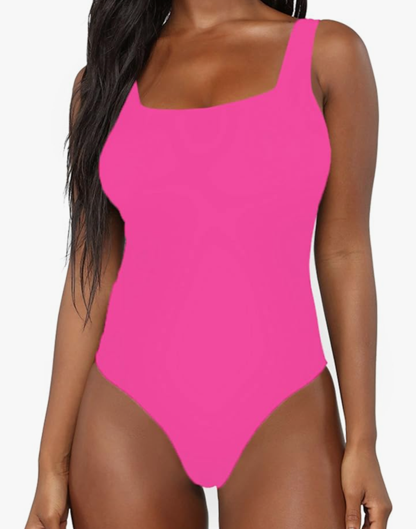 BelleLovin Women's Scoop Neck Bodysuits Sleeveless Tank Top Jumpsuits, Size XS