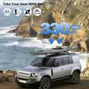 FengYu Lockable Roof Rack Cross Bars 330lbs Compatible with 2020-2026 Land Rover Defender 110 130 (with Side Rails), Heavy Duty Rooftop Aluminum Crossbar Car Carrier Luggage