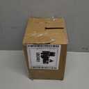 Starsoul Snowman Solar Lanterns, Christmas Outdoor Hanging Lantern Waterproof Decorative Snowman Lamps Decor for Garden, Patio, Yard, Porch, Xmas Holiday Party Decor (Large Leaves)