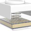 TofuBud Tofu Press - Presser for Firm or Extra Firm Tofu - Dishwasher Safe with Water Drainer - Made from Durable Sustainable Materials - Perfect for Vegan Cooking - Healthy Recipes Cookbook Included
