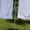 Household Essentials Outdoor Telescoping Clothesline Prop, Steel