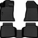 Auxko All Weather Floor Mats for Subaru Outback 2026 TPE Rubber Liners Accessory for Subaru Outback 2026 Odorless Anti-Slip Mats Black