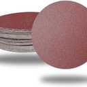 Premium 60 PCS 6" PSA Sanding Discs - 10 Each of 80 100 120 180 240 400 Grit - 6 Inch Self Adhesive Stickyback Sandpaper Discs for DA Sander, Sand Automotive Car Paint, Woodworking Wood, Metal