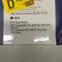 148X Black High Yield Toner Cartridge - with Chip Compatible Replacement for HP 148X 148A W1480X W1480A for HP LaserJet Pro MFP 4101fdw 4001dn 4001n 4101fdn 4001dw Printer for Office Work - 2 Pack