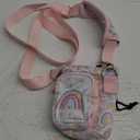 Water Bottle Carrier Bag with Strap for Kids - Water Bottle Bag Holder with Padded Strap Pocket 10/12/14/16/18Oz for Boys Girls School Walking Hiking Camping