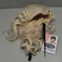 Judge Colonial Wig for Men Beige Funny Crazy Wigs Washington Halloween Costume Cosplay Party Wigs (Beige)