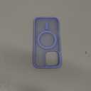 SUPFINE Magnetic for iPhone 16 Pro Case (Compatible with MagSafe) (10 FT Military Grade Drop Protection) Slim Translucent Matte Shockproof with Anti-Fingerprint Phone Case, Blue Purple