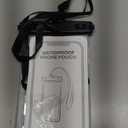 Lamicall Waterproof Phone Pouch Case - [2 Pack][Easy Lock & Heavy Duty] IPX8 Water Proof Cell Phone Dry Bag for Beach, Gift Protector for iPhone 17 16 15 14 13 12 11 Pro Max Plus Air, Galaxy S25, 4-7"